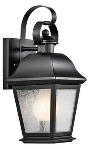 Kültéri Lámpa KICHLER, Mount Vernon, dimmable, Fekete, Alumínium