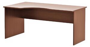 ALB-Aruba AA160/90-S laplábas sarok íróasztal (160x90cm) jobbos