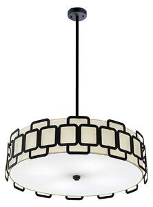 Függőlámpa HINKLEY, Sabina, dimmable, Fekete, Nappali, Fém, Modern