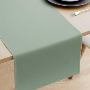 Goldea pamut asztali futó - zsálya színű 35x140 cm