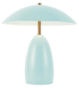 Asztali lámpa Elstead, Poppy, dimmable, Kék, Nappali, Alumínium, Vintage