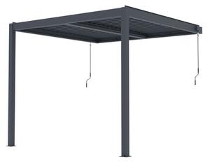 G21 Trenton Premium 3x3 m bioklimatikus pergola, antracit alumínium