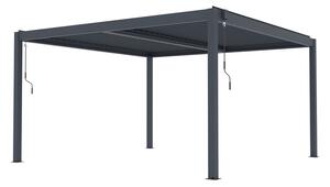 G21 Austin Premium 4x4 m bioklimatikus pergola, antracit alumínium