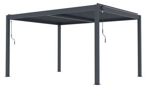 G21 Austin Premium 4x3 m bioklimatikus pergola, antracit alumínium