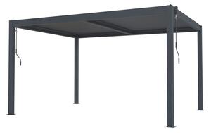 Bioklimatikus pergola G21 Austin 4x3 m, antracit, alumínium (63900801)