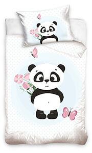 Panda gyerek ágyneműhuzat 90x120 cm, 40x60 cm
