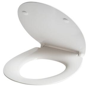 WC ülőke PUTUMAYO Vékony Lassú záródású Duroplast Fehér