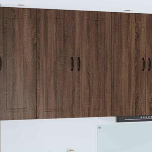 VidaXL Konyhaszekrény polcokkal Barna Tölgy 80 x 31 x 100 cm Faanyag