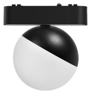 MasterLED LUXO Spheris 10-W-os fekete mágneses sínes lámpa 4000K 48V