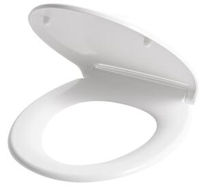 WC ülőke PAPURI Lassú záródású Duroplast Fehér