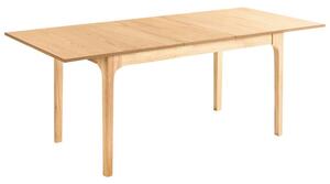 Kihúzható étkezőasztal DELMAS Világos kőris 160/200 cm 90 cm