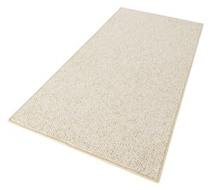 Krémszínű futószőnyeg 80x200 cm Wolly – BT Carpet