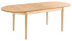 Kihúzható étkezőasztal LARTO Világos kőris 180/220 cm 90 cm