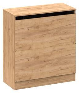 KONDELA Ágyneműtartó, tölgy craft arany, BETTY 2 BE-02-040