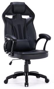 Gamer és irodai szék, Drift, 52x130x67 cm, fekete