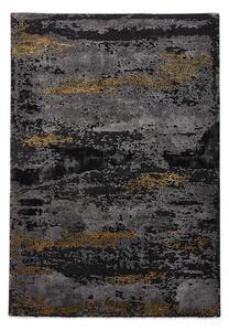 Fekete-aranyszínű szőnyeg 120x170 cm Craft – Think Rugs