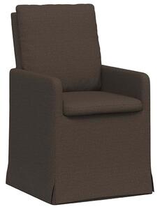 VidaXL Étkező Székek 2 pcs Sötétszürke 57 x 67 x 98 cm Vászon