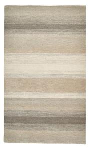 Barna-bézs gyapjú szőnyeg 120x170 cm Elements – Think Rugs