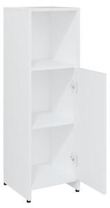 VidaXL fehér forgácslap fürdőszobaszekrény 30 x 30 x 95 cm