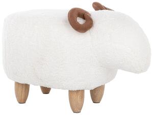 Állatos puff LAMB Fehér Bárány