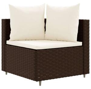 VidaXL Polyrattan Kerti Ülőgarnitúra - 4 részes - Barna