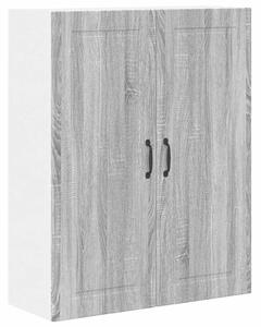 VidaXL Konyhaszekrény polcokkal Szürke Sonoma 80 x 31 x 100 cm Faanyag