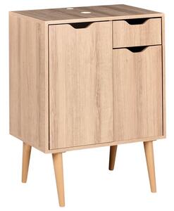 Mosdószekrény CANOAS 60 cm Világosbarna