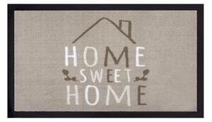 Sweet Home bézs lábtörlő, 45 x 75 cm - Hanse Home