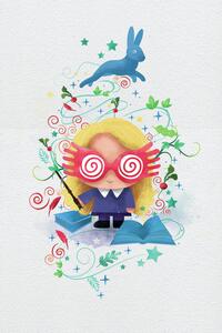 Művészi plakát Luna Lovegood - Chibi, (26.7 x 40 cm)