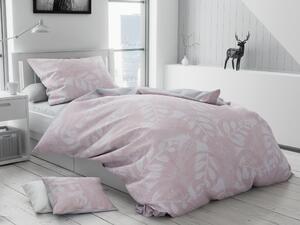 BOREAS rózsaszín pamut ágyneműhuzat + 40 x 50 cm-es párnahuzat ingyen