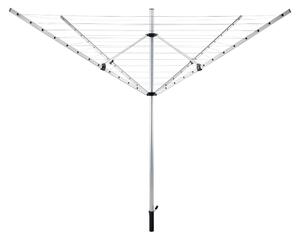 Kerti ruhaszárító, ezüst/fekete, 50 m, ROTARY NEW TYP 1