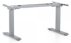 OfficeTech 4 állítható magasságú íróasztal alapzat, Szürke