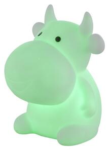 Globo Mini tehén figurás asztali lámpa, RGB LED, 0.06W, akkumulátor tápegység, szilikon