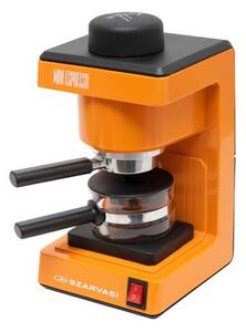 Szarvasi SZV-612/3 Mini Espresso kávéfőző 33280, 800 W, 3.04 bar, üveg kiöntő, hőkorlátozó, hőkioldó, narancssárga