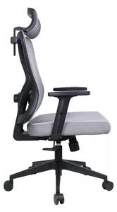 IRISOffice Eclipse szürke ergonómikus, szövet-hálós irodai forgószék fej és háttámasszal (ECLIPSE SZÜRKE)