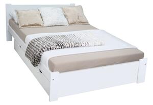 LAPIS ágy + ágyrács AJÁNDÉK, 80x200, fehér