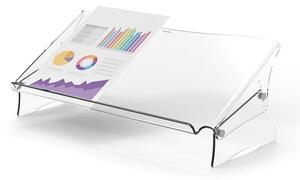 Fellowes Clarity irattartó, átlátszó