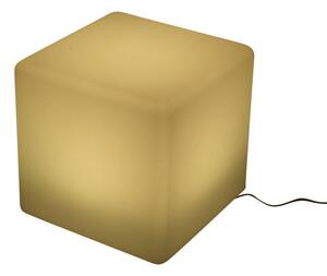 Kocka alakú szék, RGB LED világítás, 30x30 cm, távirányító, 4 üzemmód, akkumulátor
