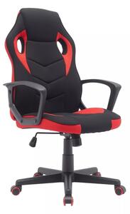 Dakar Gamer Forgószék Szövet Fekete-Piros TILT Mechanikás