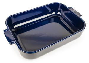 Peugeot Appolia kerámia sütőedények és tálak, mélykék 40x26,5 cm