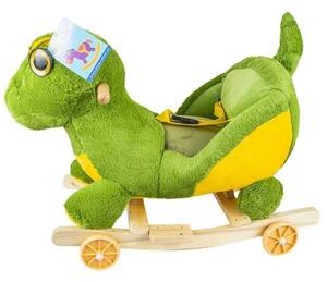 Roben Toys dinoszaurusz baba hintaszék, biztonsági öv, kerekek, dalok