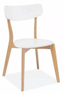 Mosso Skandináv Tölgy-Fehér MDF Étkezőszék