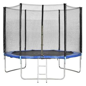 ProCart® gyerek trambulin, átmérője 305 cm, oldalvédő háló, hozzáférési létra