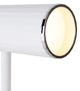 Asztali lámpa fehér 3-fokozatú, újratölthető LED-del - Teleszkóp