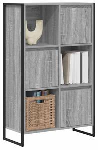 VidaXL Könyvespolc Szürke Sonoma 68 x 30 x 108.5 cm Faanyag