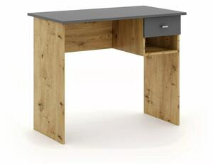 Signal B-011 Kompakt Íróasztal Laminált Artisan Tölgy/Antracit Fiókos