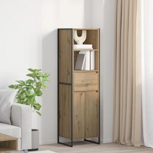 VidaXL Könyvespolc fiókkal Művészi tölgy 43 x 36 x 150,5 cm Faanyag