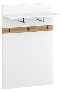 Fogas panel 80, fehér/evoke tölgy, VELIS