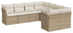 VidaXL Polyrattan Kerti Ülőgarnitúra - 8 Fős