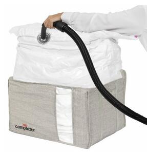 Tárolódoboz tokkal Compactor Oxford XL, 150 l, szürke